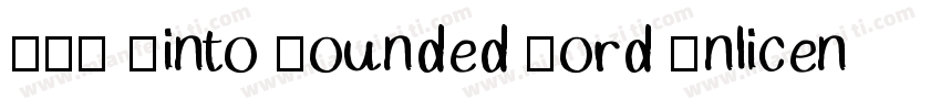 ABC Ginto Rounded Nord Unlicensed字体转换